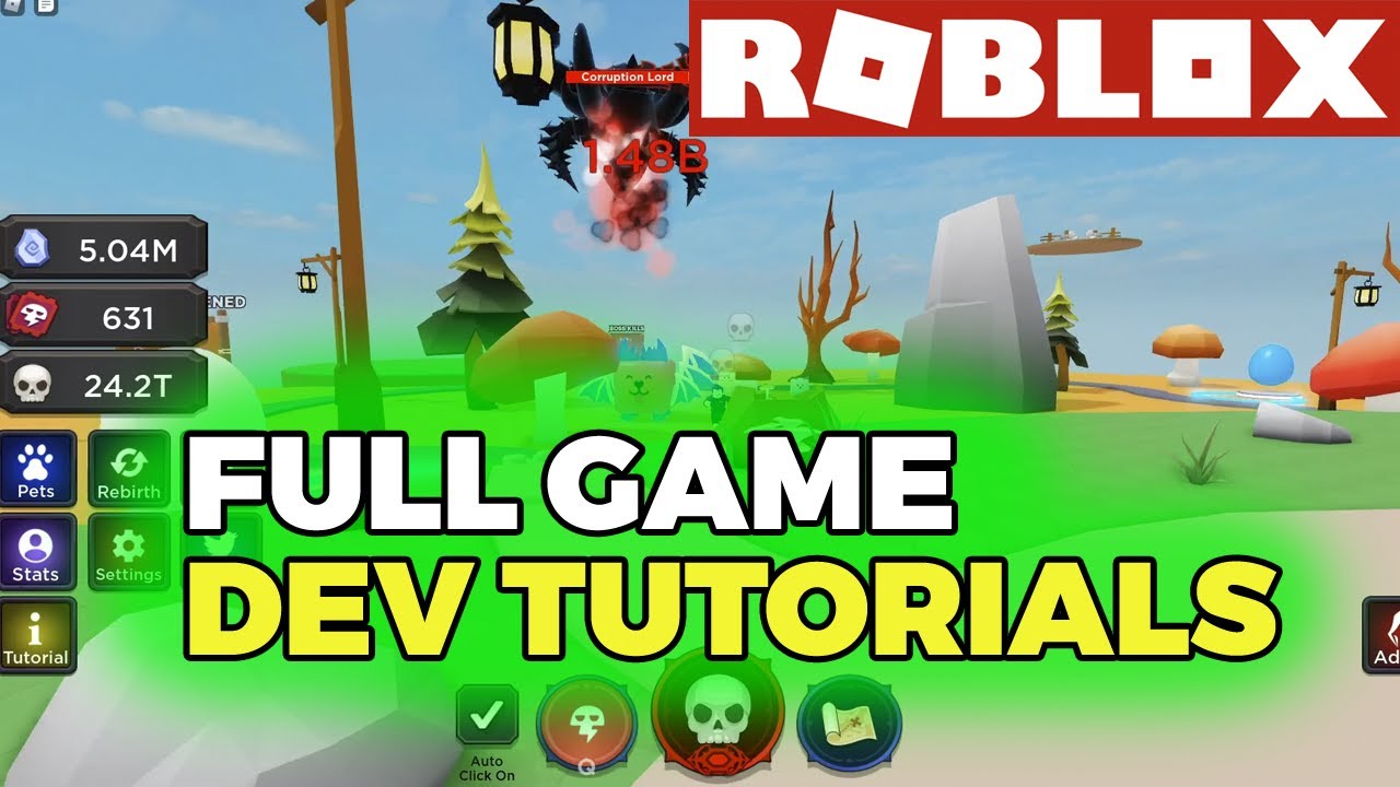 Roblox Tapping Simulator Rebirth System Scripting Tutorial 