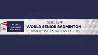 LIVE World Seniors Championships 2019 - Finals | BWF 2019