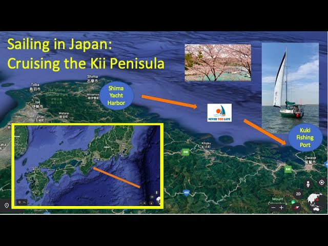 Sailing Japan: Cruising the Kii Peninsula Part One (a secluded cove with a secret)