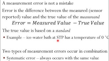 ENGR 313 - 01.01 Introduction to Instrumentation and Measurement