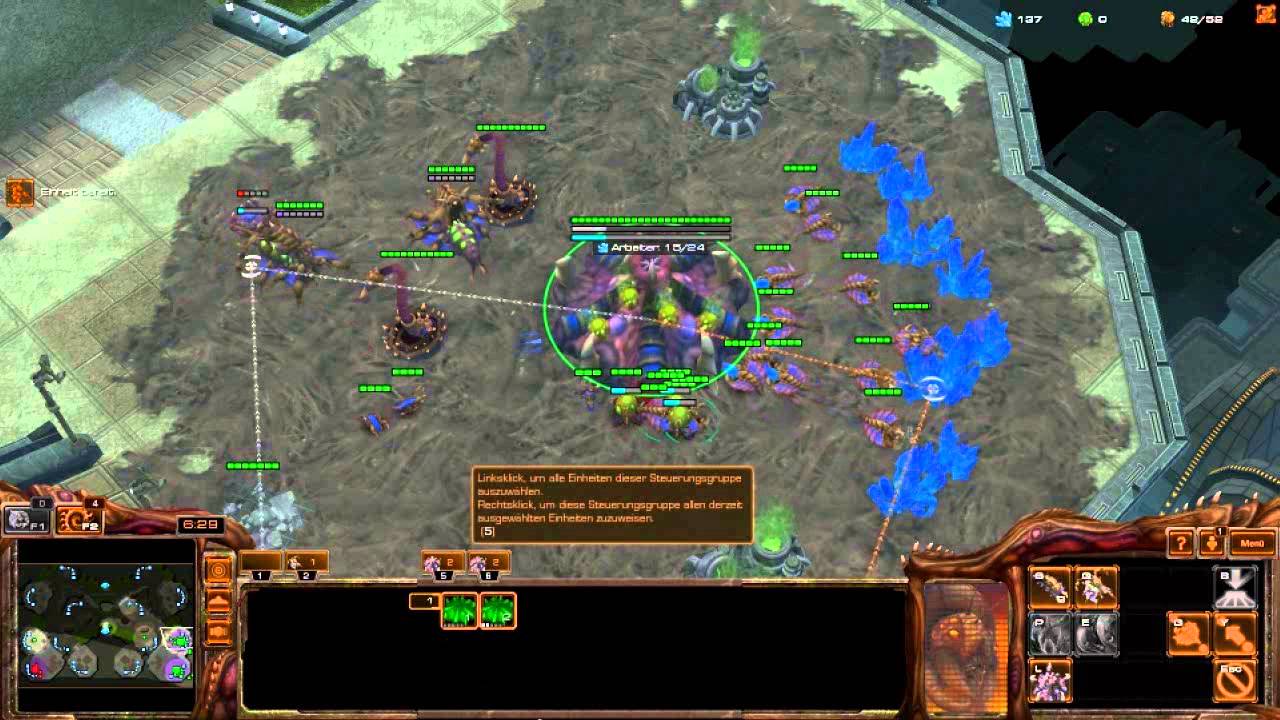 Lets learn Zerg HD German #3 Just one Unit? Seriously?