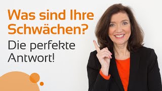 Vorstellungsgespräch: Die Frage nach Ihren Schwächen stark beantworten