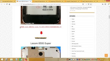 Lecom 8500 All Version Firmware Flash File Download