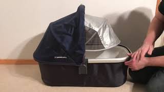 How to Remove and Wash the Textiles from the Carrycot of an Uppababy Vista or Cruz