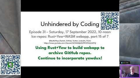Episode 31: Switching to Yewdux!