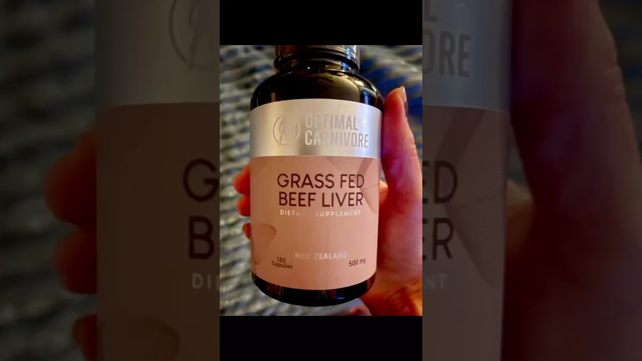 The Grass Fed Beef Liver Capsules From Optimal Carnivore Are The Best Beef Organ Supplements
