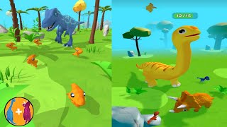 Dino Evolution: Merge Dinosaur - Gameplay Walkthrough Part 1 android iso screenshot 4