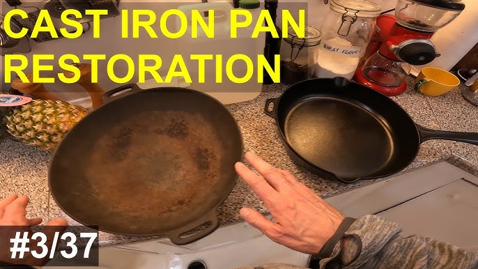 How to Clean and Refurbish Cast Iron Skillet or Cookware – Hobby Farms