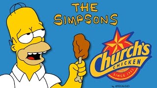 The Simpsons  Church's Chicken Commercials (1996)