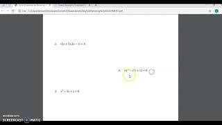 Week 3 Distance Learning Instructions
