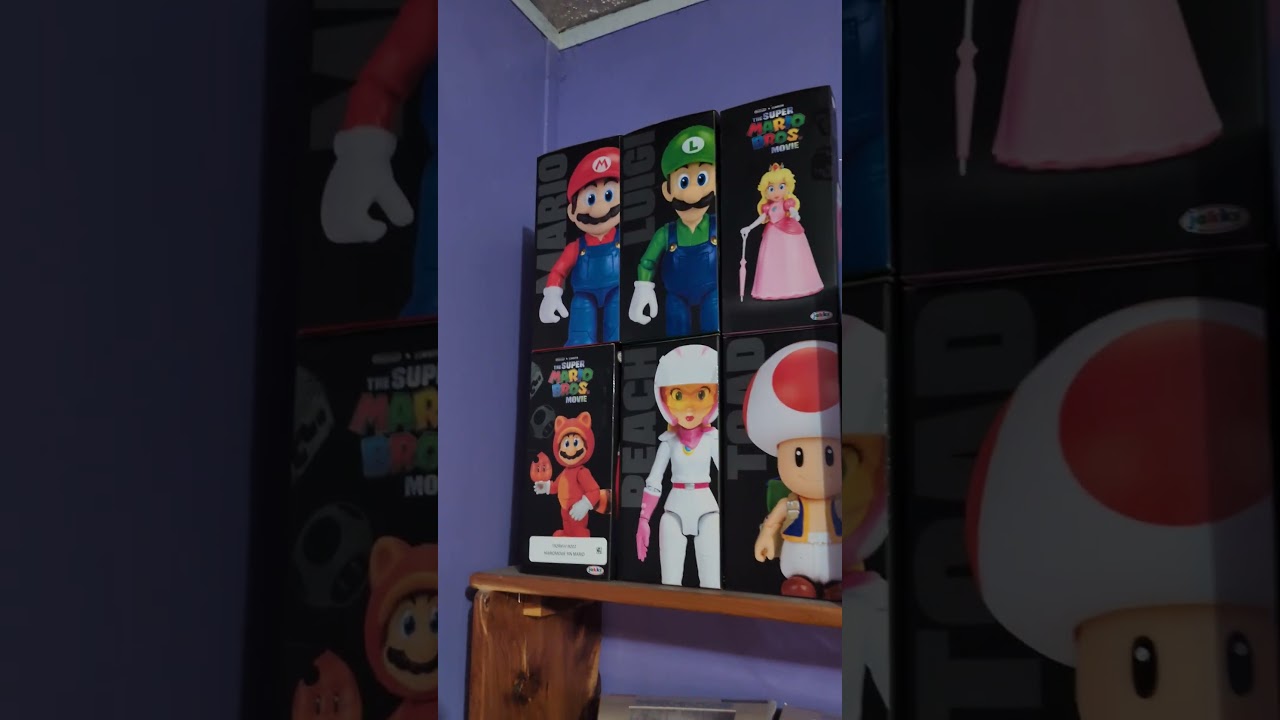 Toy Lots Mario Bros and TMNT with a signed Kevin Eastman card! 