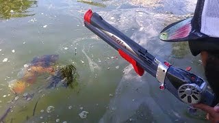 Toy Rocket Fishing Rod Catches Big Fish! Best Rod? Monster Mike