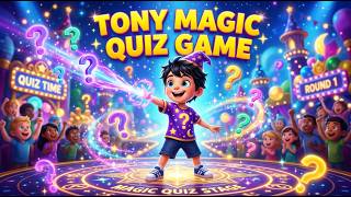 Tony Magic Quiz Game! 🎩| Fun Questions, Guessing Challenge, Brain Game, Learning Quiz Video for Kids screenshot 5