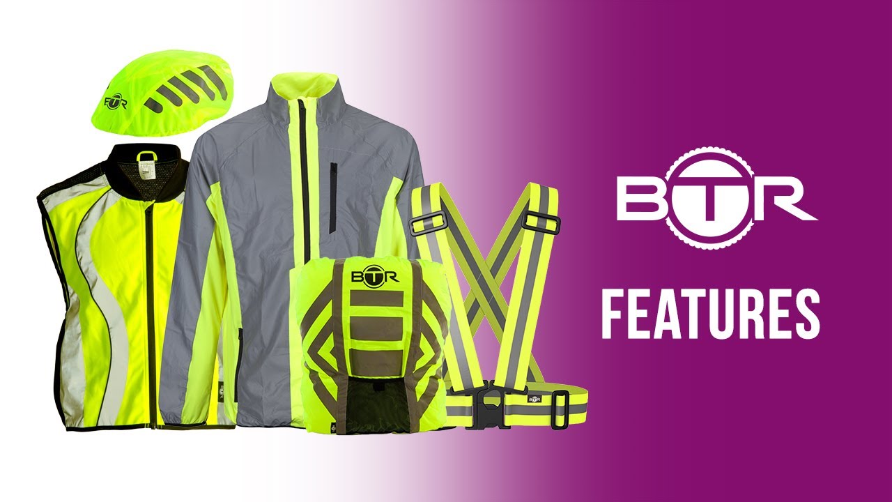 Showcasing our high vis clothing reflective range - by BTR 👀🕶