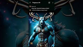 Mythical Creatures of The Starts 🌟🦌 #ai #chatgpt #aiart #shorts