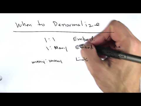 14  When to Denormalize