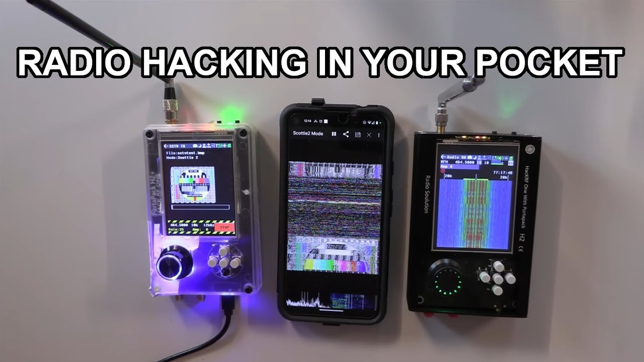 HackRF One &PortaPack Checking Out The HackRF Portapack - A Portable All-In-One