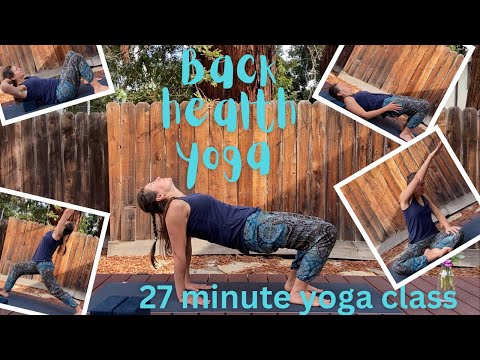 27 minute Hatha Yoga Class For Back Health