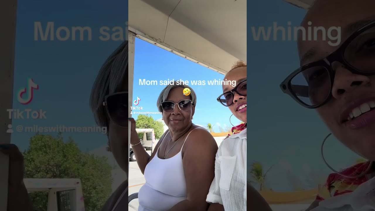 Mom Said SHE Was the One Whining 😂 (Grand Turk) #cruise #fyp #fyp