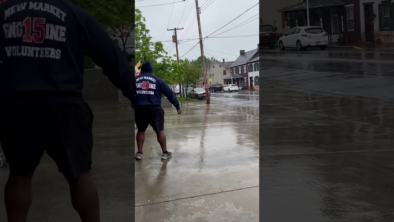 New market fire department to a car accident with entrapment