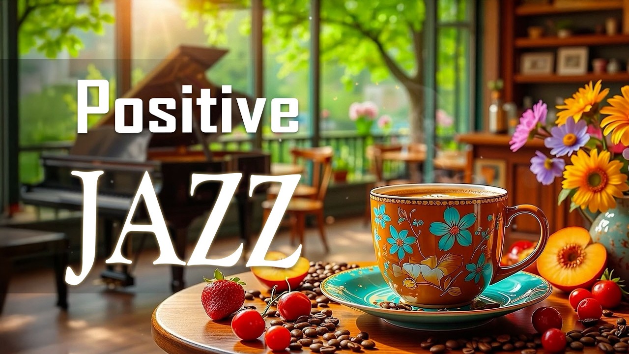 Positive June Jazz ~ Soft Summer Morning Jazz Cafe & Sweet Bossa