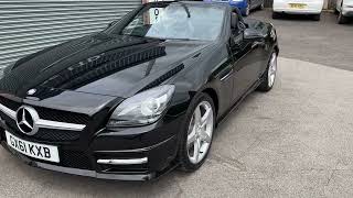 MERCEDES-BENZ SLK Convertible 1.8 SLK200 BlueEfficiency AMG Sport G-Tronic+ Euro 5 (s/s) 2dr