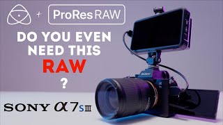 Is ProRes Raw worth it? Atomos Ninja V ProRes RAW VS Internal Recording on the Sony a7s III screenshot 5