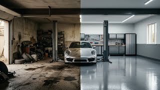 🔥 From Junk to Dream Garage | Ultimate Workshop Transformation Timelapse screenshot 3