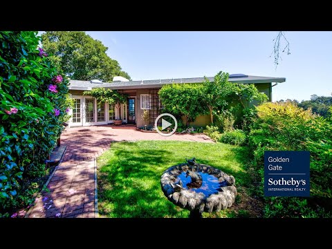 604 Corte Madera Ave, Corte Madera, CA home video tour