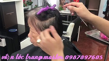 Cắt tóc tém cho người già  - Trung Master