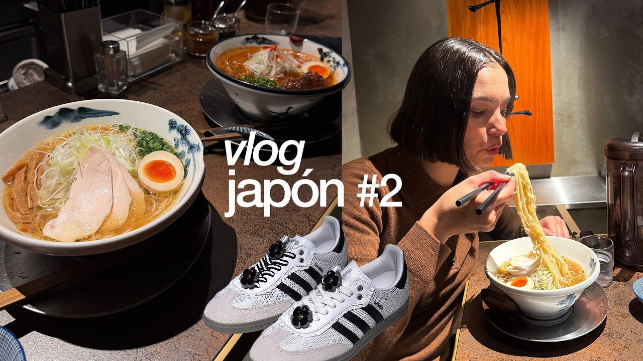 Perdidos en Tokio a las 4 AM (nos retaron en el sushi, el templo más icónico, adidas japón, etc)