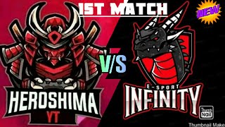 HEROSHIMA V/S INFINITY |GUILD WAR |SEE WHO WILL WIN|