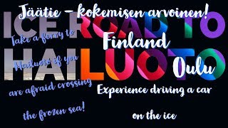 Details Ice Road to Hailuoto - Jäätie Hailuotoon 2018 I Mrs Santa Claus Finland Update