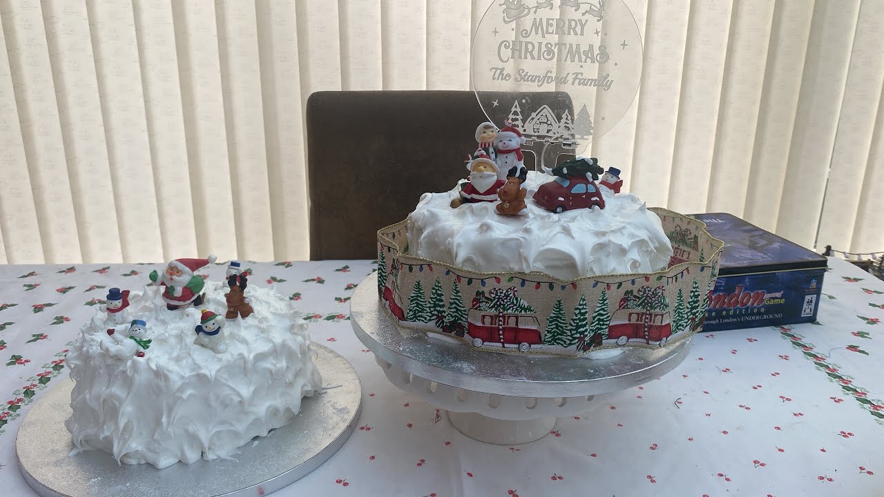 22-й день влогмаса: рождественские торты и сумасшедшие щенки.