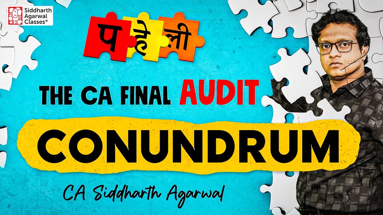 CA Final Audit Motivation | Siddharth Agarwal - YouTube