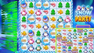 Slot Snow Party Je Retente Les Achats De Super Free Spins