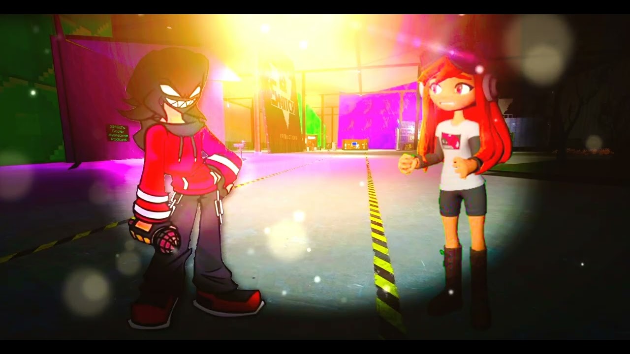 FNF Mashup— Prison Splatfest [Screenplay V-mix X Ugh Meggy Mix](Agoti vs Meggy)