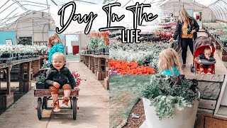 DAY IN THE LIFE OF A MOM 2020 | MOTHERS DAY | SHOP FOR FLOWERS WITH ME