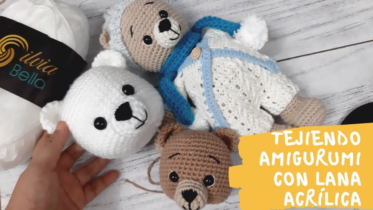 Se Puede Tejer Amigurumi Con Lana Acrílica? - Mito Y Realidad 