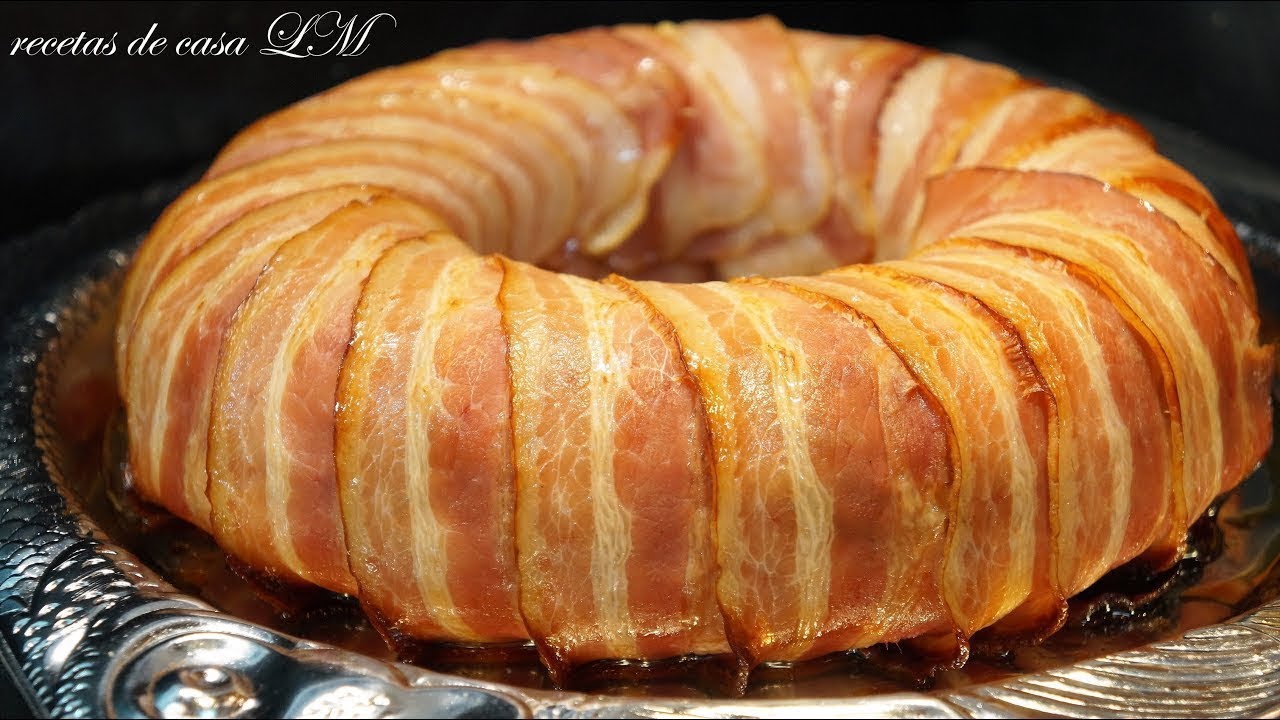 CORONA de Carne con Bacon | Receta Fácil y Deliciosa