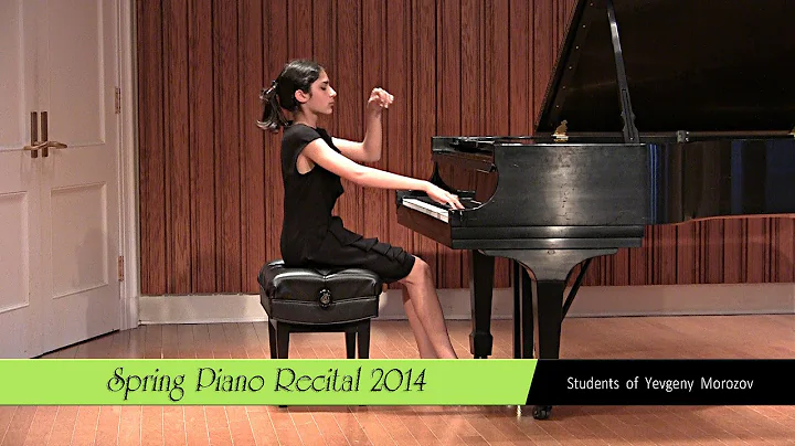 Julia Woodward: Chopin Mazurka in B flat major - p...