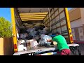 Unreal! We caught a Charity company dumping a truck load of donations!