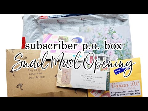 Opening your Mail ? Subscriber P.O. Box Letters April 2022!