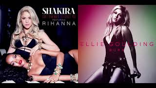 Shakira - Can't Remember To Forget You [feat. Rihanna] (Burn Mash Up Remix by U4RIK)