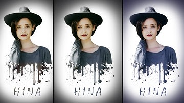 Ink Splatter Image Effect in Photoshop 2020 | Ink Splash Effect | Photo Editing