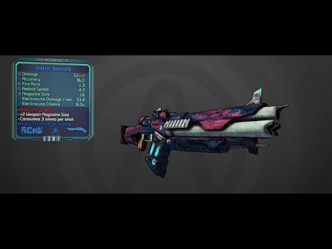 Borderlands The Pre Sequel-The Boganella-rude and funny gun - YouTube
