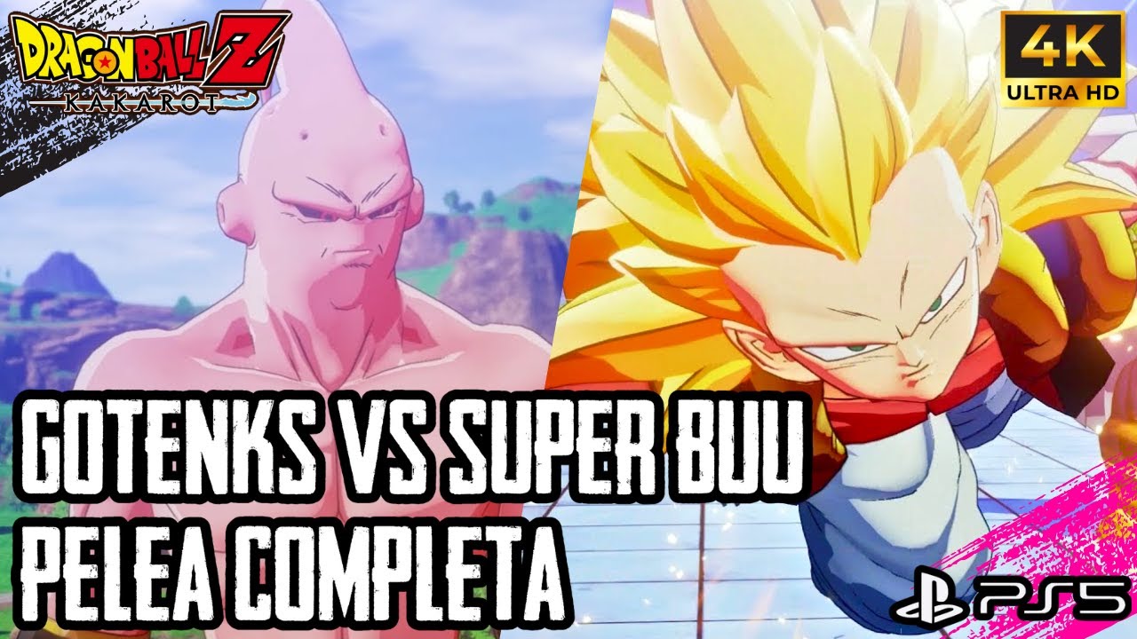 Gotenks vs Super Buu Pelea completa Dragon Ball kakarot - YouTube