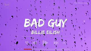 Bad guy - Billie Eilish (Lyrics) | Shawn Mendes, Madonna, Celine Dion,