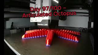 Day 97/100 – Articulated Octopus