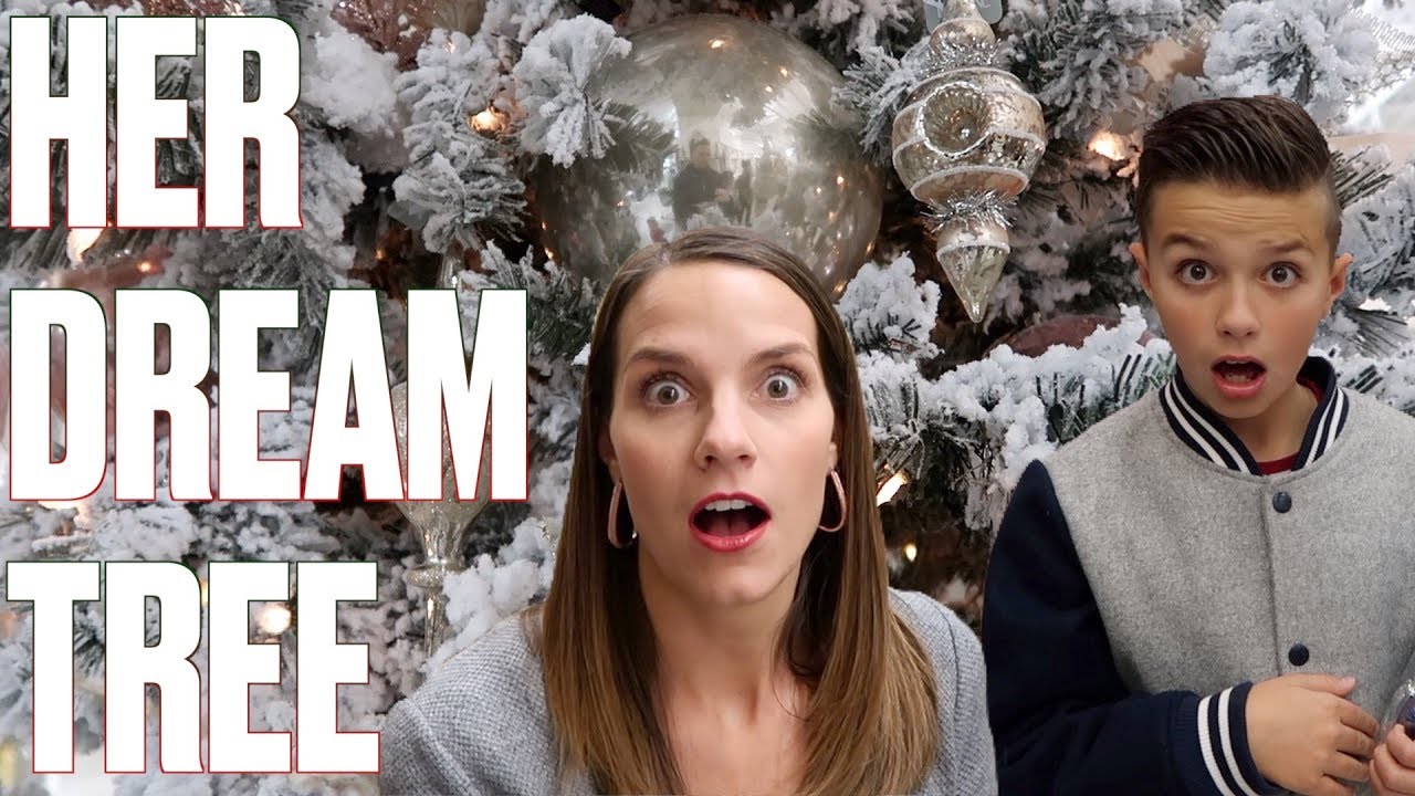 DREAM CHRISTMAS TREE SHOPPING | SHOPPING FOR CHRISTMAS DECORATIONS | CHRISTMAS DECOR HAUL